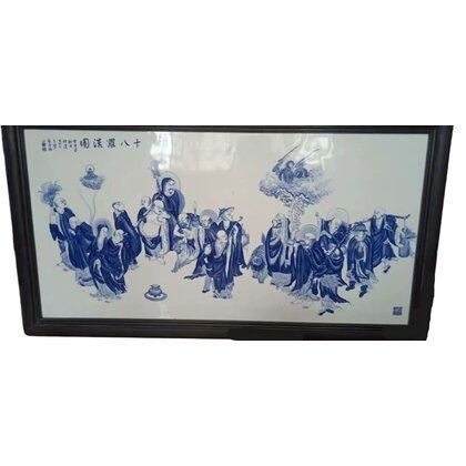 十八罗汉板画